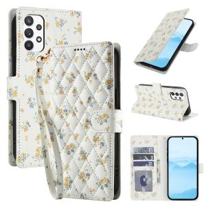 Vỏ điện thoại cho Samsung Galaxy a52s A52 A53 A72 A73 A33 A32 A12 A13 5g Bìa Samsung a21s A52 A72 A32 A12 4G hoa từ Ví da nắp gập có khe cắm thẻ bìa