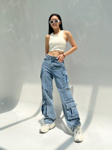 PAHLAWAN FASHION - CELANA JEANS KIMI CARGO PANTS