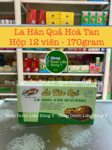 La Hán Quả Hòa Tan Hán Linh (Hộp 12 gói nhỏ gói 2 viên)