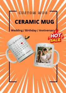 customize Ceramic Mug / Birthdaymug / anniversarymug / graduationmug/specialmomentmug
