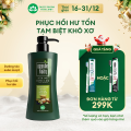 Dầu Gội Dược Liệu Nguyên Xuân Xanh Dưỡng Tóc 365g KM 35g giá không đổi.