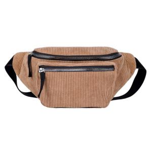 Fannys Packs Fashion Waist Packs Bag with Adjustable StrapZipper Pockets Everywhere Crossbody Belt Bag Shoulder Bag