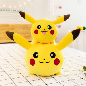 ของแท้ Pokemon น่ารักการ์ตูน Pikachu ตุ๊กตาของเล่นของเล่นตุ๊กตาเด็กหมอนเด็กของขวัญวันเกิดเด็กหญิงตกแต่งบ้านตุ๊กตาหนูแฮมสเตอร์ Stuff ของเล่นสำหรับหญิง