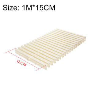 1M 20/15CM Swimming Pool Overflow Grid Non-slip Board Swimming Pool Water Drain Grille Swimming Pool Equipment Accessories It can be spliced and turned drainage gridResin material Swimming pool sewer cover
