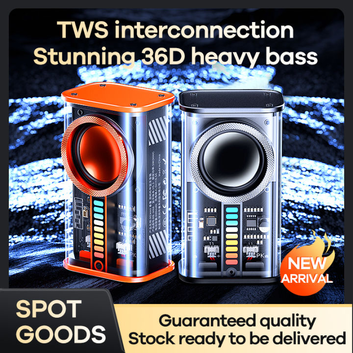 Remax Wireless 3D Speaker Bluetooth Bass Charge Mini Plus Portable Mini