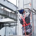 Safety Body Harness Double Hook/Safety Belt Proyek Hook Besar. 