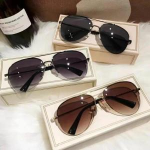 Luxury Mens Driving Sunglasses Summer Sun Glasses for Women Vintage Black Pilot Sunglasses UV400