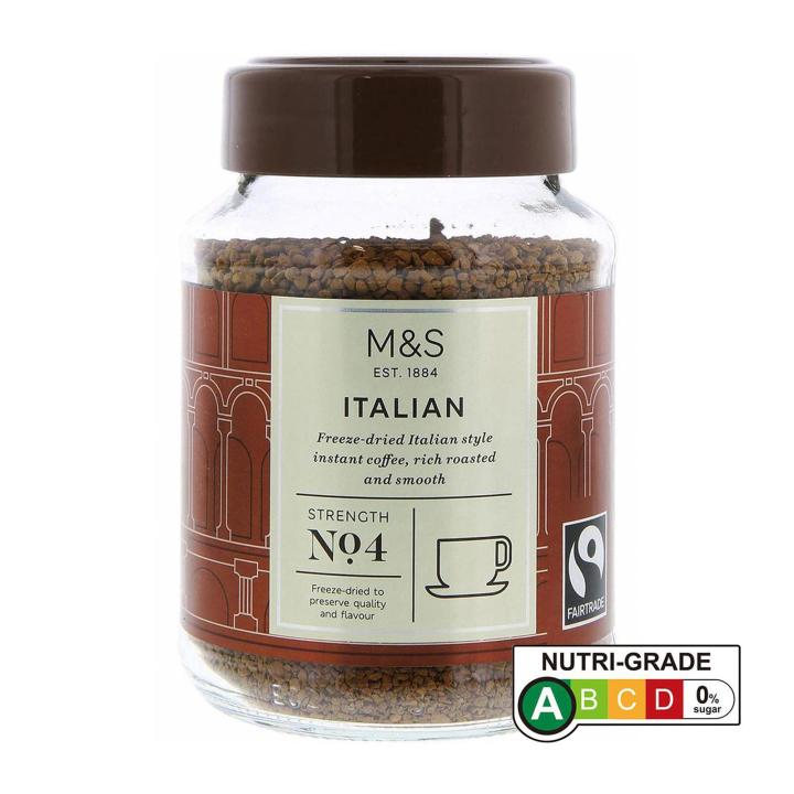 M&S Fairtrade Italian Style Instant Coffee 100g | British Online