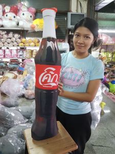 หมอนข้างขวดเหล้าเบียร์ เริ่มต้นขนาด 50-80cm สีสวยราคาถูก เลือกได้หลายไซต์ ตามใจ