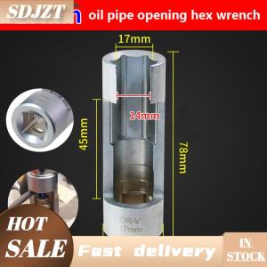 SDJZT 17 19mmdiesel phun nhiên liệu ống lục giác mở loại bỏ tay áo cảm biến Oxy cờ lê Ống tay áo hội thảo Thiết bị dụng cụ cầm tay