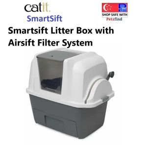 Catit Smartsift Litter Box with Airsift Filter System (50685)