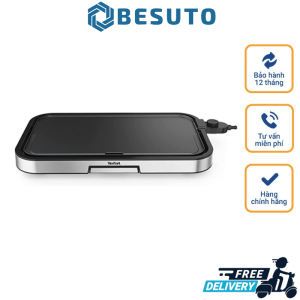 Bếp Nướng Tefal CB631D Giant Plancha XXL Công Suất 2300W Cỡ Lớn Cho Tới 12 người Có Thể Tháo Rời Dễ Vệ Sinh Bếp Nướng ĐiệnThiết Kế Thông Minh Hiện Đại Nhập Đức BH 12 Tháng
