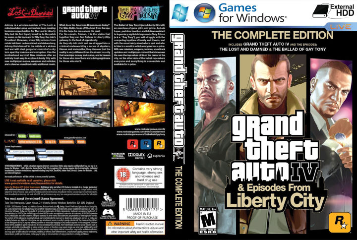 GRAND THEFT AUTO IV COMPLETE EDITION PC GAME Offline [Pendrive ...