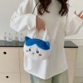 SUHUA Crossbody Bag Anime Chiikawa Bag Cartoon Backpack Plush Hachiware Bag Fashion Cosmetic Bag Kawaii Usagi Shoulder Bag Girls. 