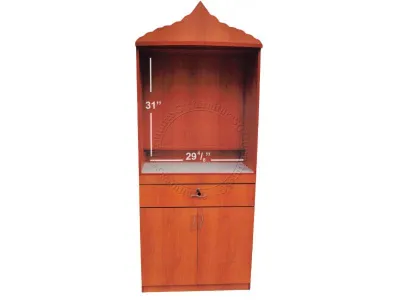 (FurnitureSG) Wooden Hindu Prayer Altar