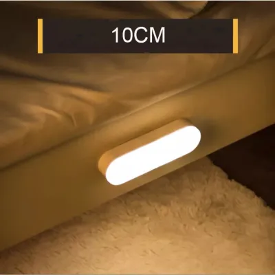 SANX 30CM LED Night Light USB Rechargeable Motion Sensor Light Magnet Cabinet Wardrobe Light Wall Lights for Dormitory Kitchen Cabinet Wardrobe Stairwell