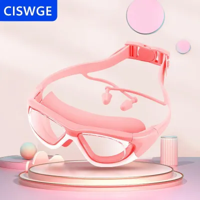 [COD] CISWGE Kính bơi kidsren độ nét cao cho bé trai và bé gái kính bơi chống sương mù kính khung lớn silicon thoải mái