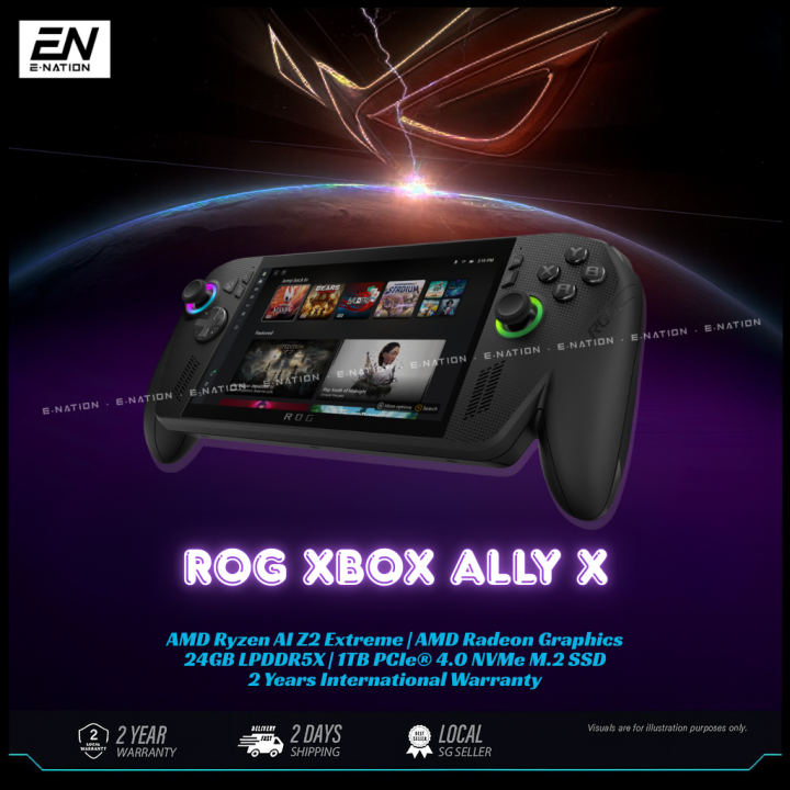 [Ready Stock] ASUS ROG Xbox Ally X (2025) Gaming Handheld PC | RC73XA ...
