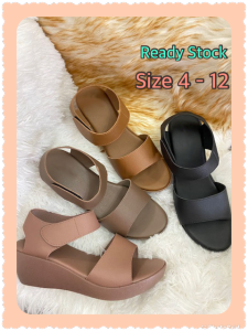 JIYA Clearance Wedges Sandal Perempuan Plus Size - Women Sandal