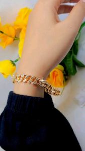 Gelang Rantai Xuping Gold dilapisi emas 18k