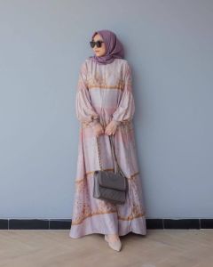 Dress Wanita Terbaru Tana Bahan Adem Halus Busui Lengan Balon Ukuran All Size