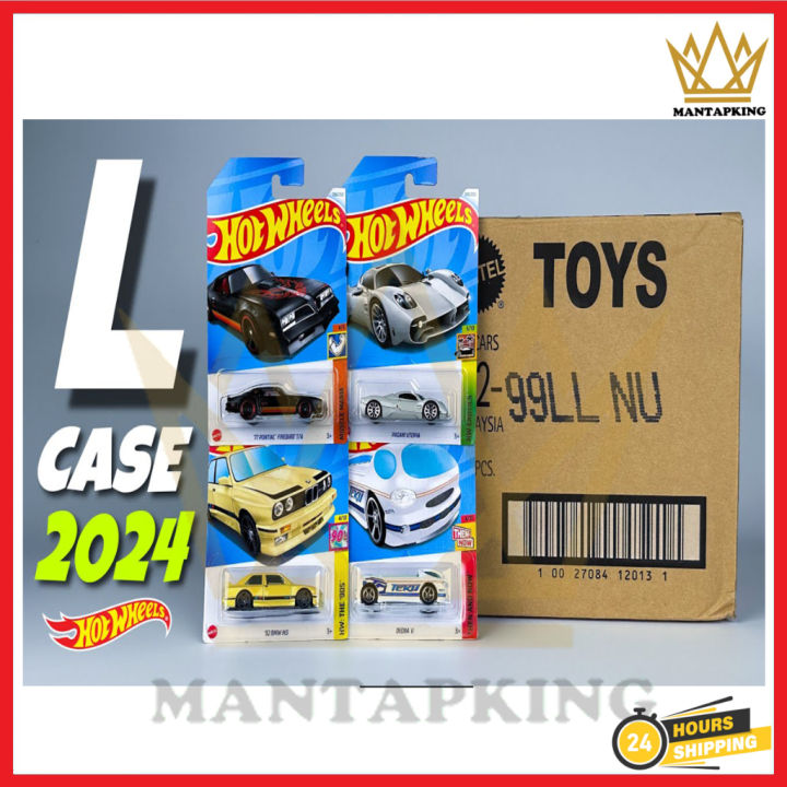 Hot Wheels Mainline 2025 In Custodia C: Ferrari, Formula Uno, Chevy Silverado, Scala 1:64, Per Collezionisti