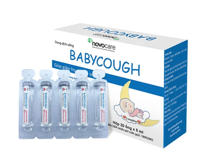 BABYCOUGH - Giúp giảm ho ở trẻ em