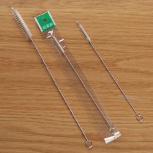 แปรงล้างหลอด (ชุด10ชิ้น) แปรงลวดล้างหลอด ด้ามสแตนเลส ชิ้นส่วนอุปกรณ์ปั๊มนมที่มีซอกเล็กๆ และท่อสายยาง ทำความสะอาดได้อย่างทั่วถึง