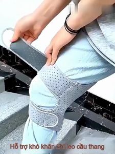 Lò xo phục hồi mạnh mẽ Hỗ trợ đầu gối Chống trượt thoáng khí Tăng cường đầu gối có thể điều chỉnh Bộ ổn định lò xo Nẹp Hỗ trợ khớp VN