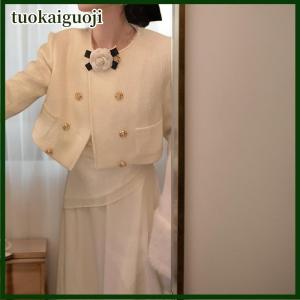 tuokaiguoji New Fabric Camellia Flower Brooch Bow Tie Ladies Shirt Collar Accessories Pins Vintage Wedding Party Brooches For Women