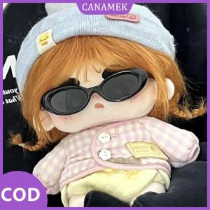 CANAMEK✨ 1 cái mini sang trọng động vật tự làm phụ kiện thời trang mèo mắt kính cho 10cm bông búp bê dễ thương Búp bê kính mắt