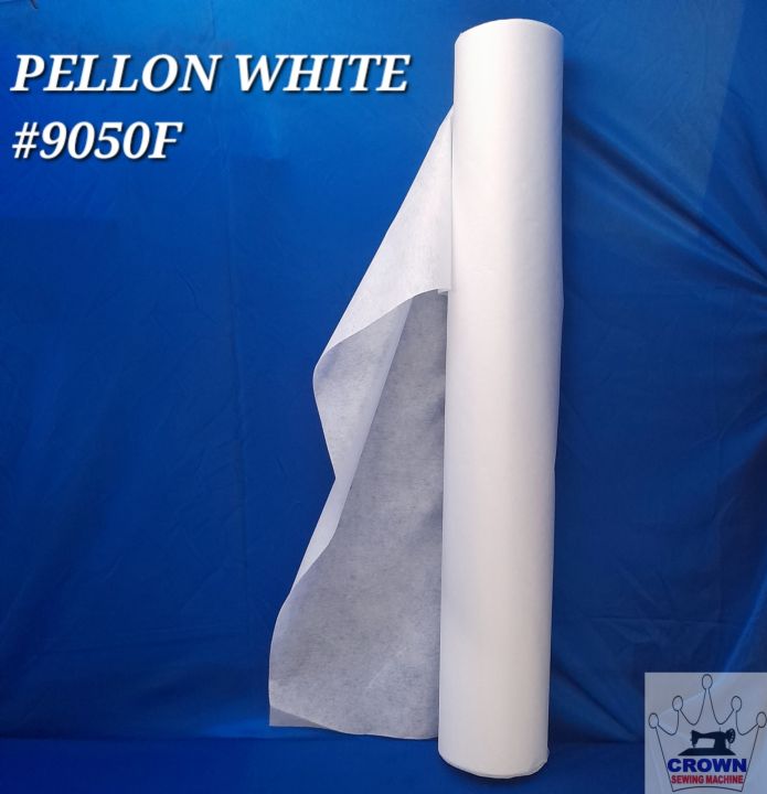 PELLON/WHITE PELLON FABRIC #9050F, #1025HF FUSIBLE SHEERWEIGHT WOVEN INTERFACING  FABRIC (PER ROLL)