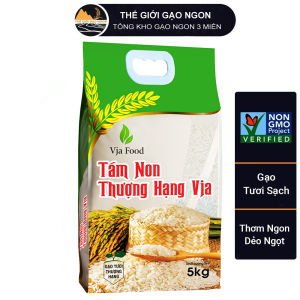 GẠO TÁM NON THƯỢNG HẠNG VIỆT NHẬT VJA TÚI 5KG - Giá Sỉ Date mới