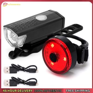 Winnereco Bike Tail Light & Headlight Bicycle Safe Light Waterproof for Outdoor Cycling