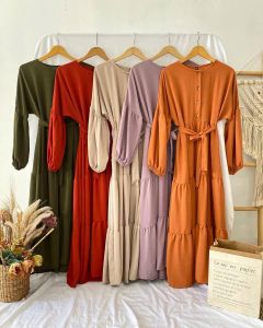 DRESS WANITA - SHAYA DRESS - PAKAIAN MUSLIM - CASUAL DRESS