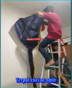 TERPAL CUCI AC/COVER AC UKURAN 0.5 SAMPAI 2PK