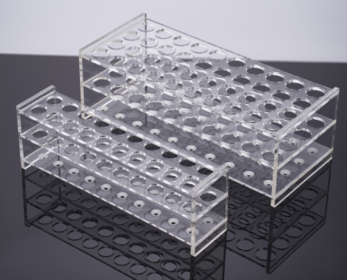 Rak Tabung Reaksi Akrilik / Plexiglass Test Tube Rack 30hole-21mm ...