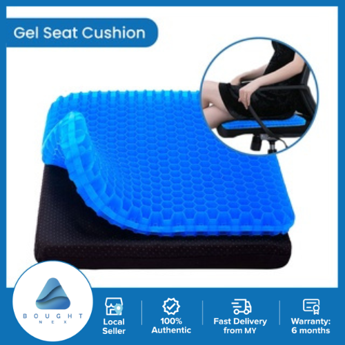 Gel Seat Cushion Lumbar Back Support Egg Sitter Chair & Car Cushion Pad