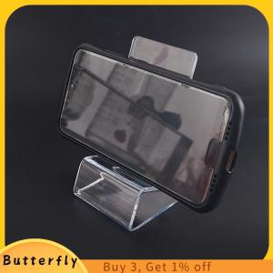 Butterfly Clear Plastic transparent Stand Shelf Window Counter Display Showcase