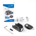 TrustFire GM23 800lm LED Glock Tactical Flashlight Equipped Quick Release and Disassembly Device USB Fast Charging Suitable for Universal Rail/Glock Rail/Picatinny 1913 Rail/Taurus Rail(Built-in Battery). 