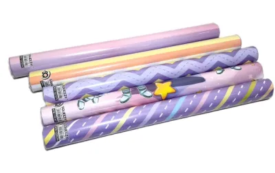 HARGA GROSIR PER ( 1ROLL/10 PCS ) KERTAS KADO KARAKTER UKURAN 65CMX50CM/70GSM (TEBAL)