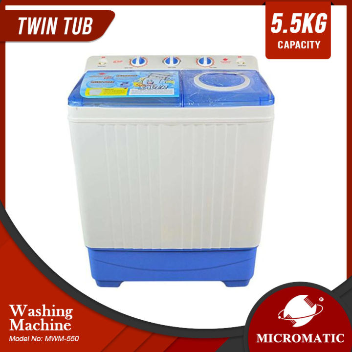 Micromatic MWM550 5.5Kg Washing Machine | Lazada PH