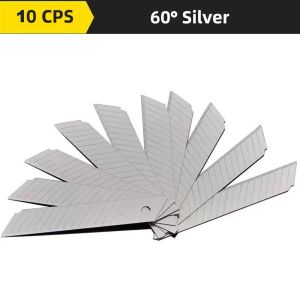 ISI 10 PCS ISI CUTTER BESAR REFILL PISAU KATER BAJA LEBAR BAGUS MURAH model tipe L150