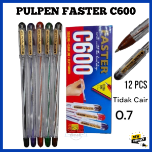 PULPEN FASTER C600 PULPEN MURAH BERKUALITAS KETEBALAN 0.7 mm