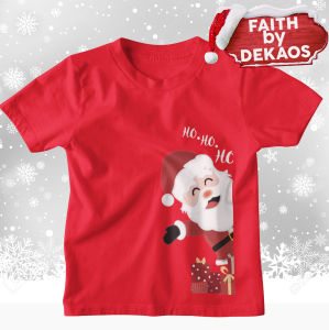 BAJU NATAL ANAK / BAJU NATAL / KAOS NATAL ANAK / KAOS MERRY CHRISTMAS / BAJU NATAL KELUARGA / KAOS NATAL KELUARGA / KAOS ROHANI NATAL / KAOS ROHANI KRISTEN / BAJU NATAL COUPLE / BAJU SANTA CLAUS / DEKAOS 2840 SANTA SAMPING