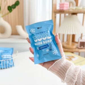 สบู่สู้สิวสูตรเย็น บิวด์บิวต์ 30 ก้อน ขนาด 50 กรัม BuildBeaut CoolAcneSoap 50g x30