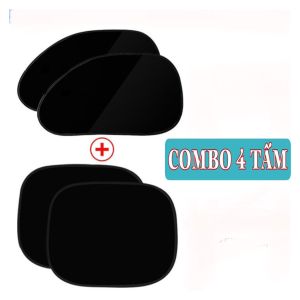 Tấm che nắng ô tô - Tấm che nắng cao su non cửa bên ô tô xe hơi - Tự hút không cần đế hích tháo lắp dễ dàng đa năng