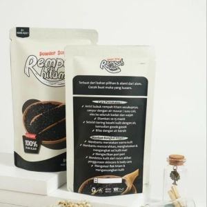 Masker Lulur REMPAH HITAM FACE & BODY SCRUB by. Mama Rezky