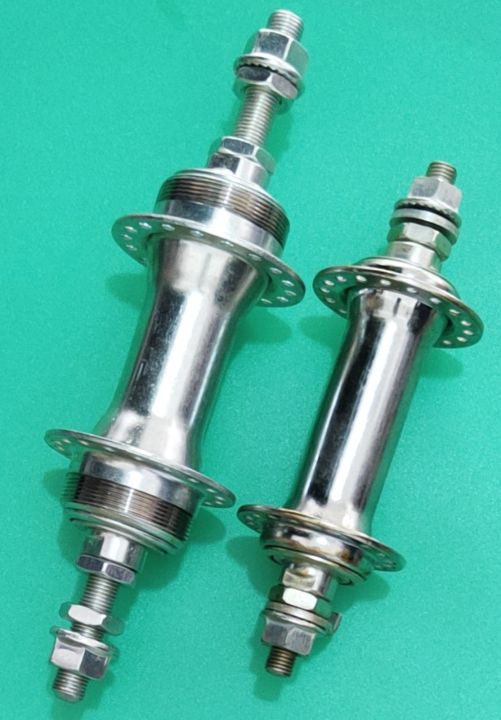 Bike Hubs Set Nut Type Front and Rear Hub for Universal Bike 36 Holes