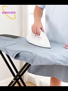 Standing Ironing Board/Silver Plated Cloth/6-Speed Adjustment/Foldable/Steam Ironing Board